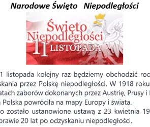11 Listopada Święto Niepodległości