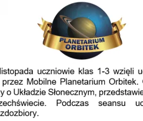 Mobilne Planetarium Orbitek