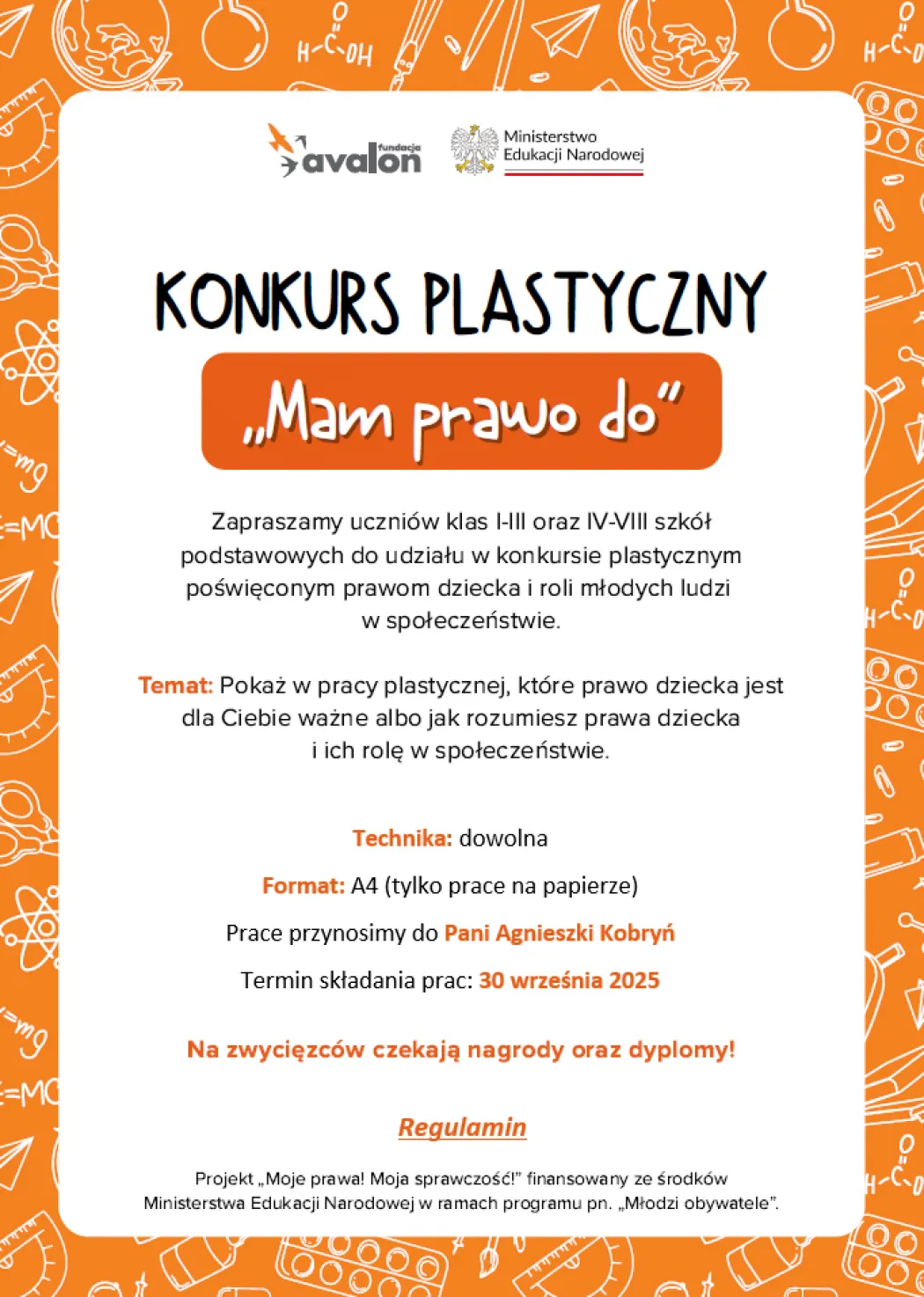 Konkurs plastyczny pt: 