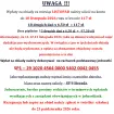 Informacja o obiadach (listopad)