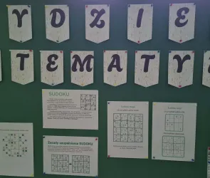 Tydzień Matematyki pod hasłem „Sudoku”