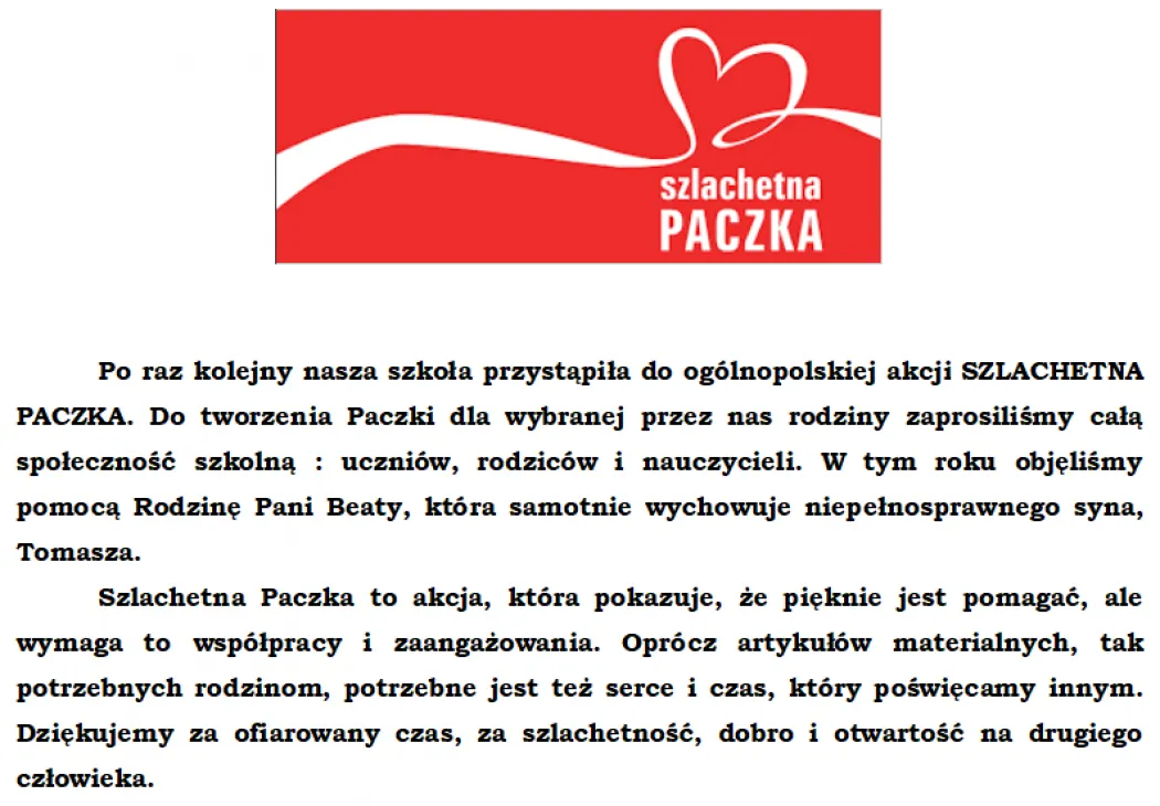 Szlachetna paczka